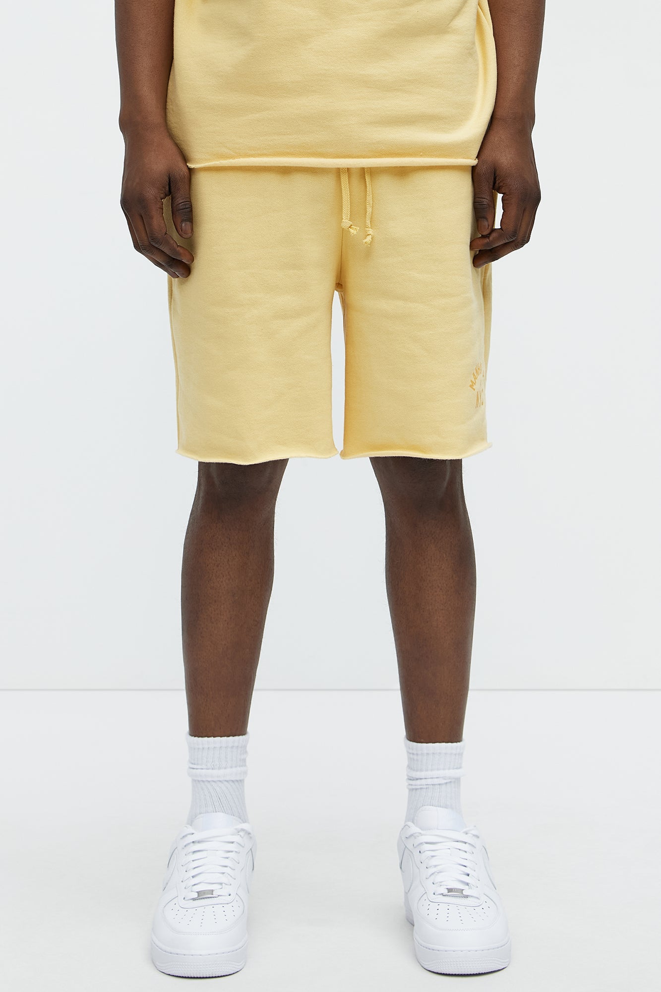 Manhattan Sweatshorts - Yellow