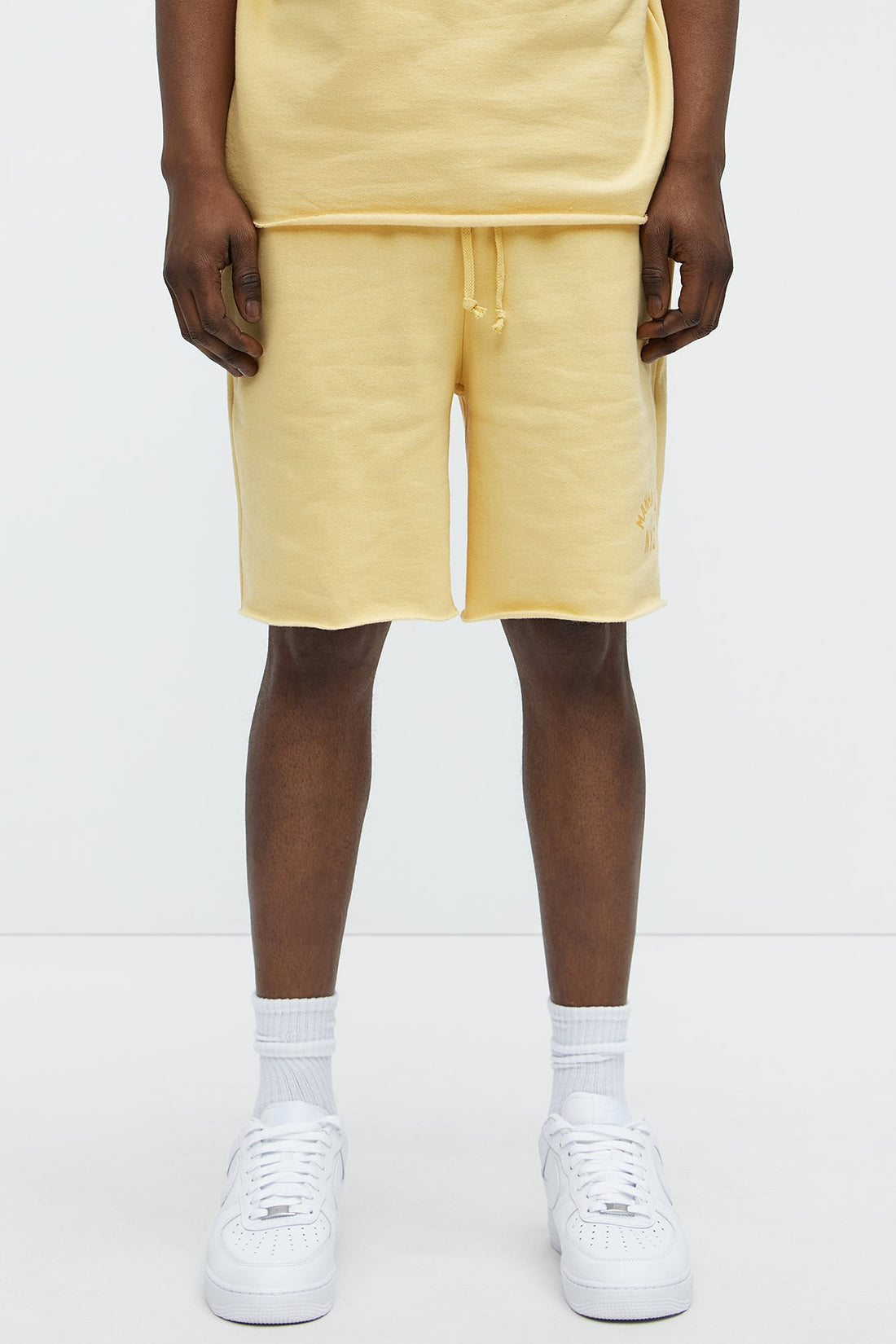 Manhattan Sweatshorts - Yellow