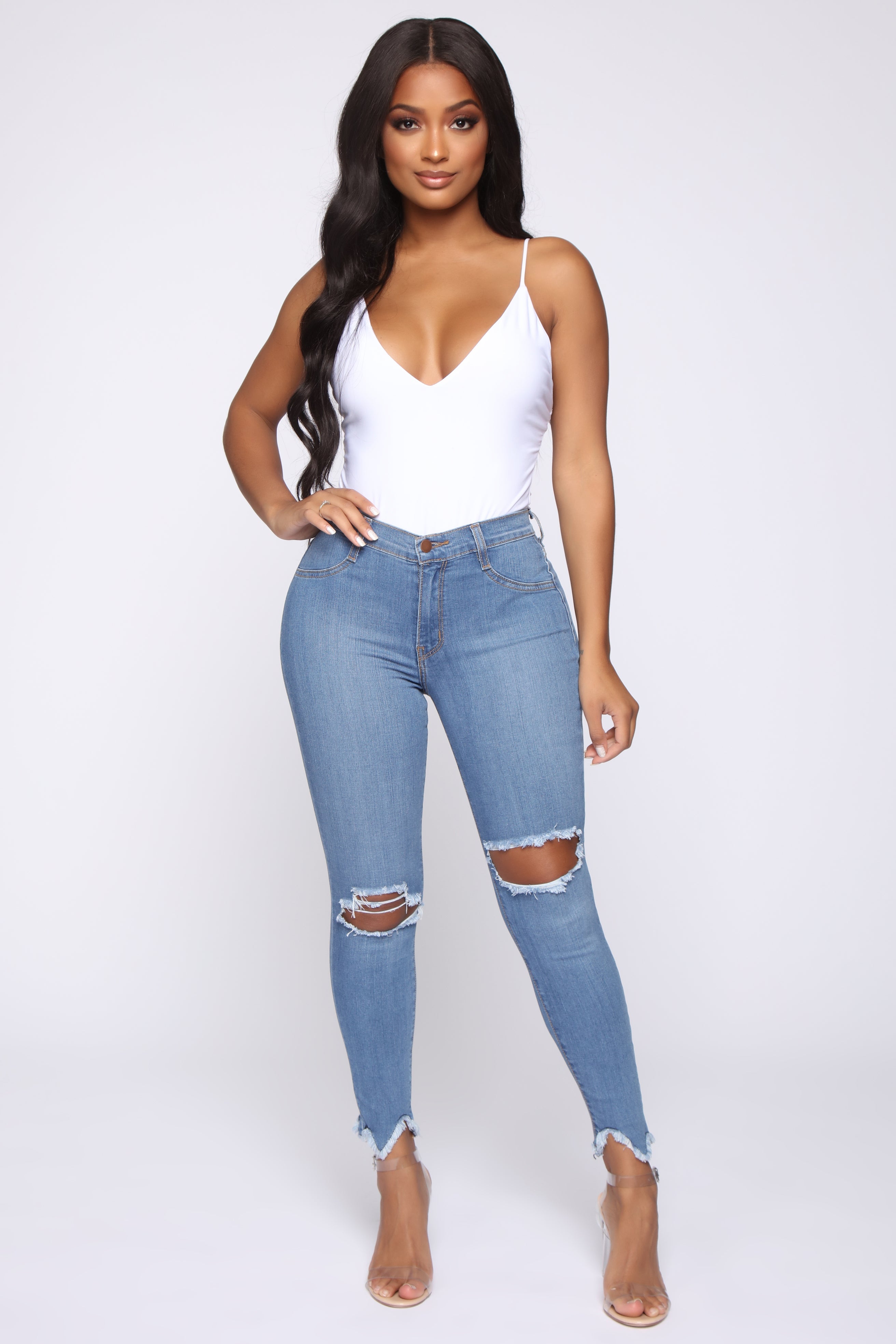 Well Played Jeans - Medium Blue Wash