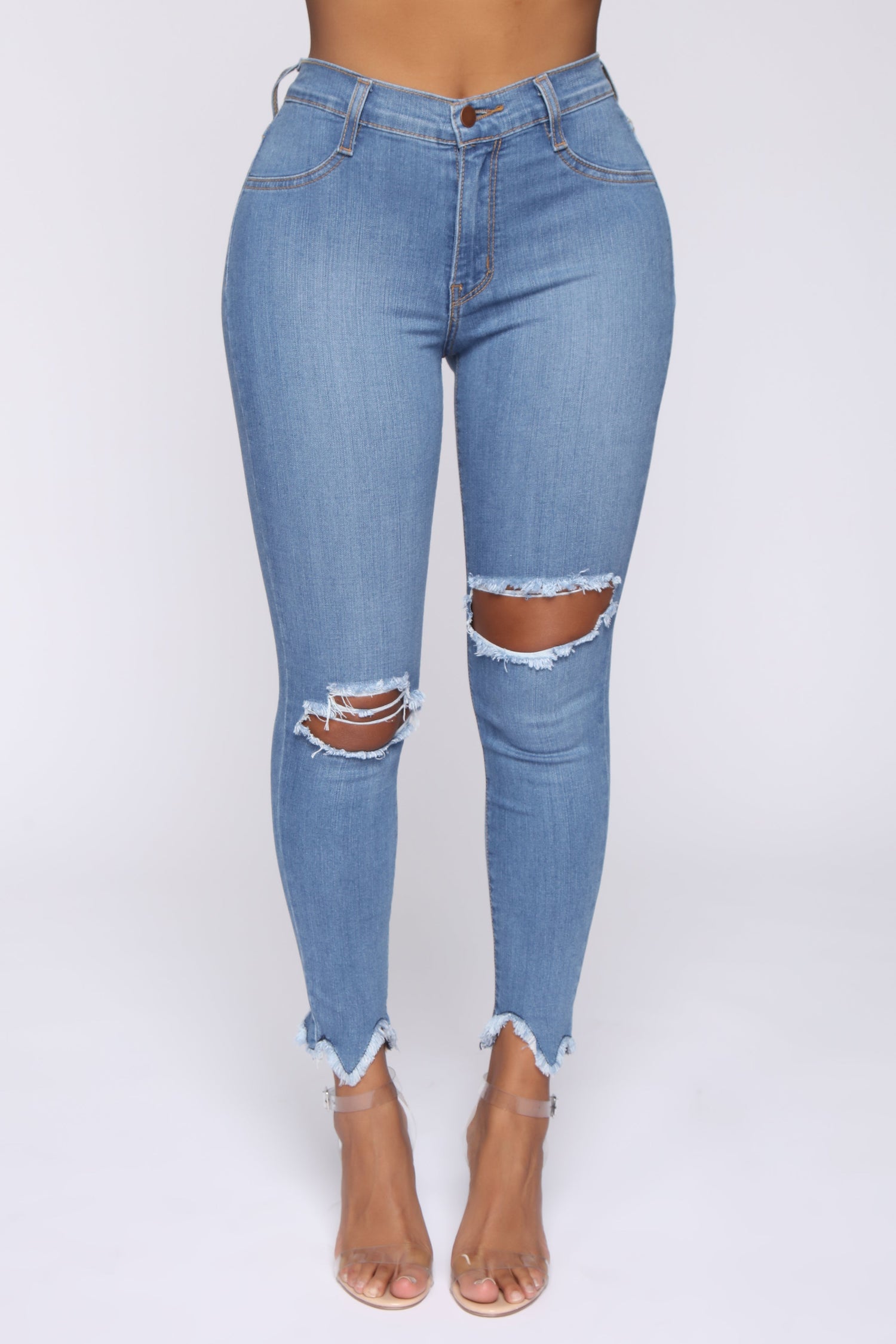 Well Played Jeans - Medium Blue Wash