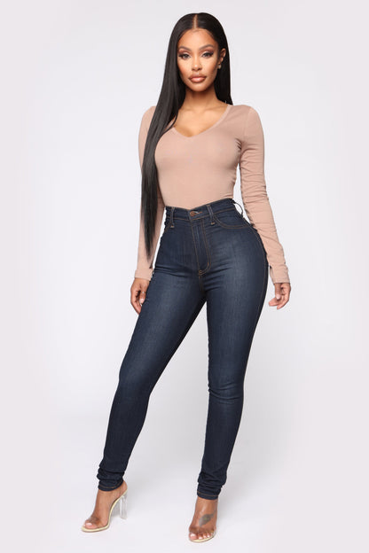 Your Everyday Long Sleeve Tee - Taupe