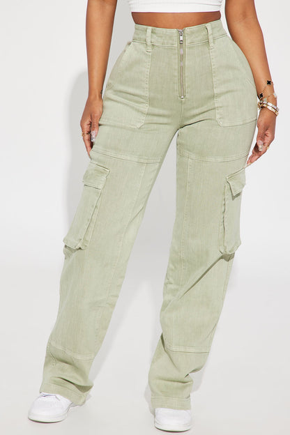 Mission Accomplished Cargo Pant - Sage
