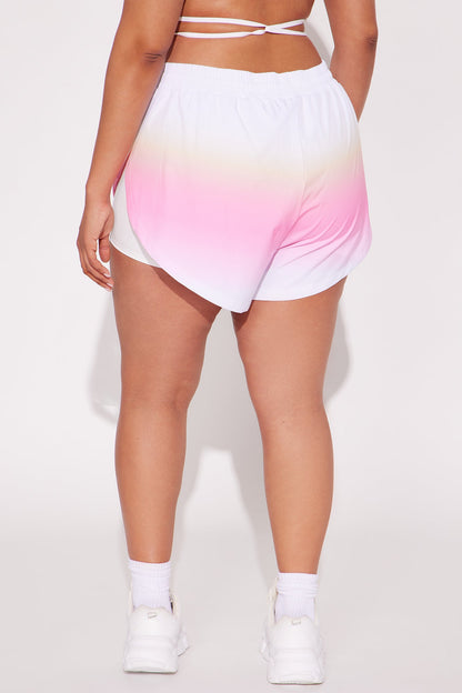 Tone It Up Active Running Short - Pink/combo
