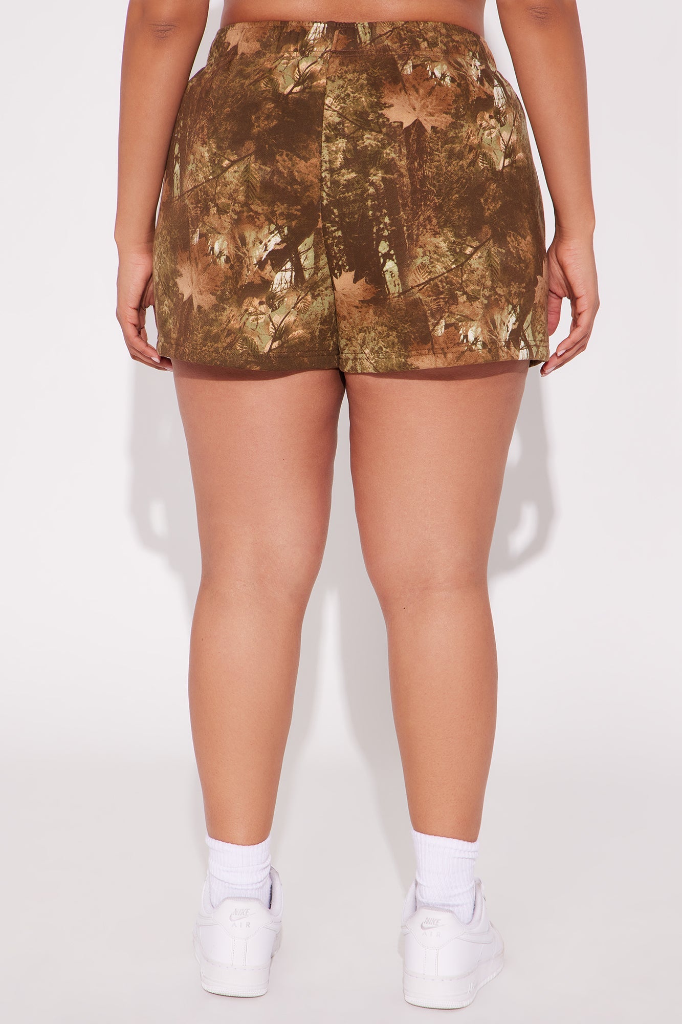 Too Busy For You Camo Mini Shorts - Camouflage