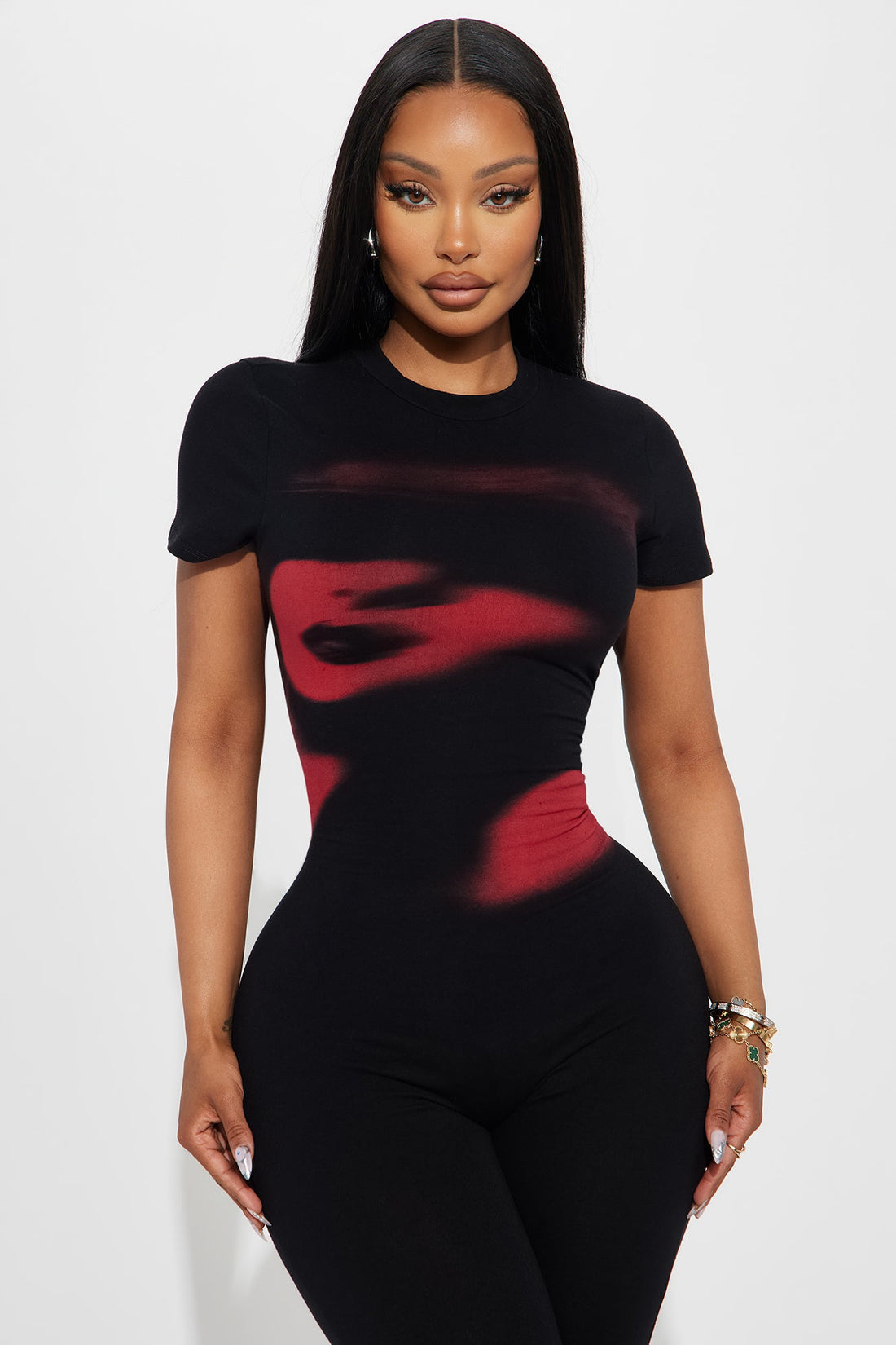 Forgive The Night Jumpsuit - Black/combo