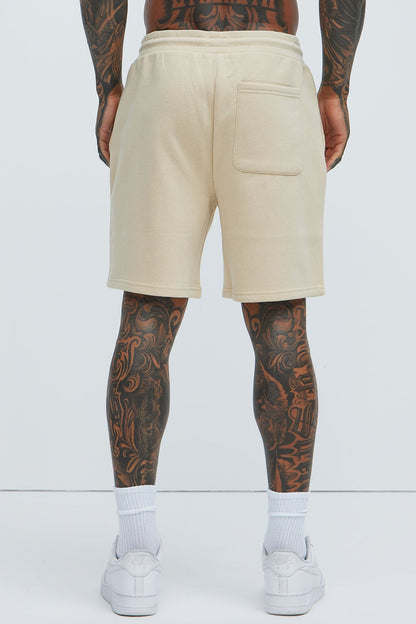 Tyson Sweatshort - Tan