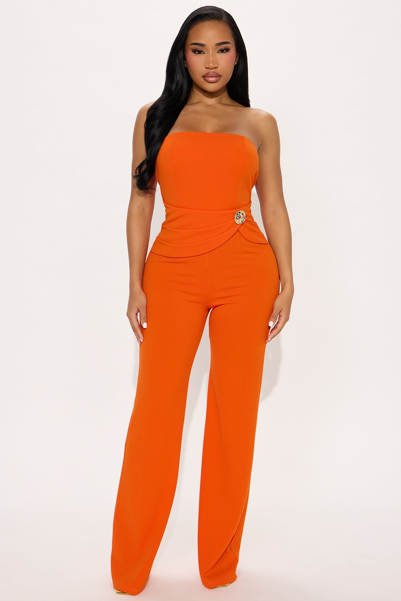 Perfect Persona Jumpsuit - Orange