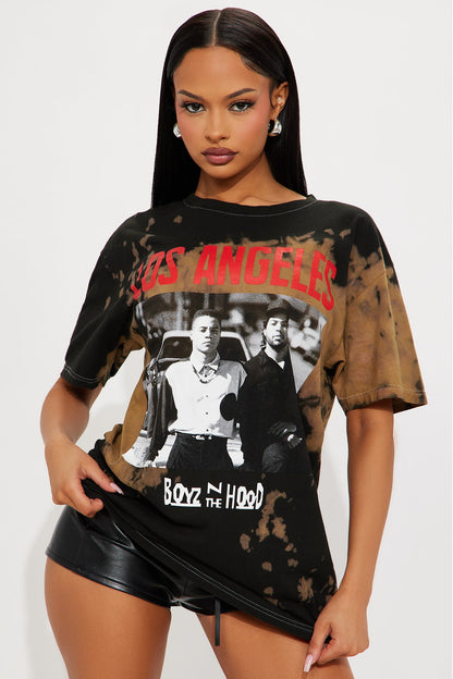Boyz N The Hood Downtown LA Tie Dye Tee - Black/combo