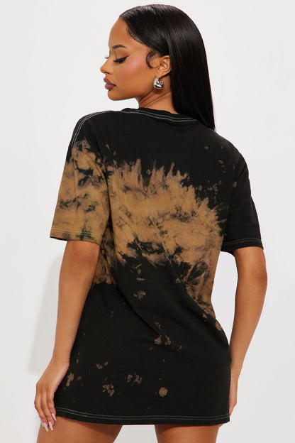 Boyz N The Hood Downtown LA Tie Dye Tee - Black/combo