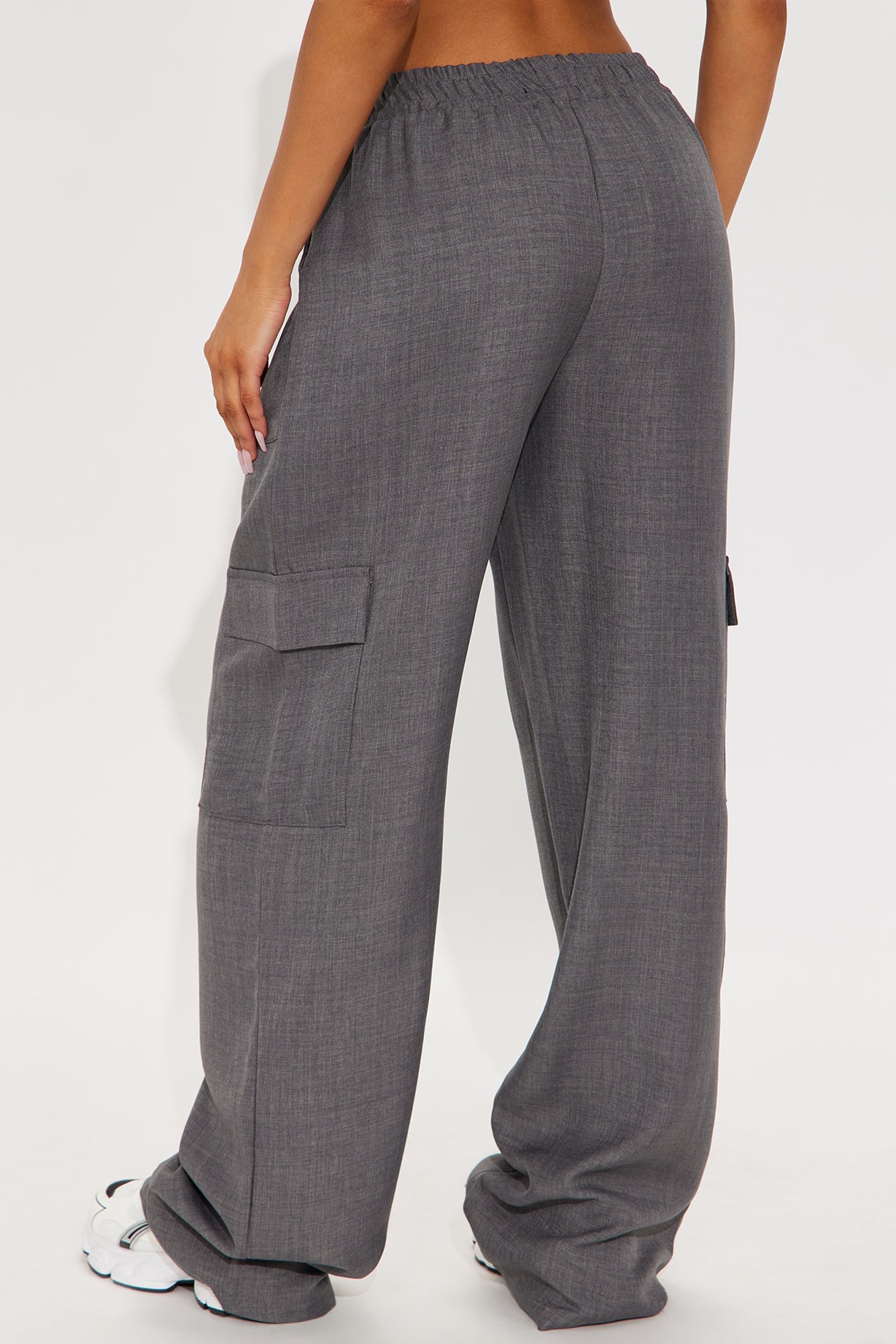 What Deliverable Pull On Cargo Trouser - Charcoal