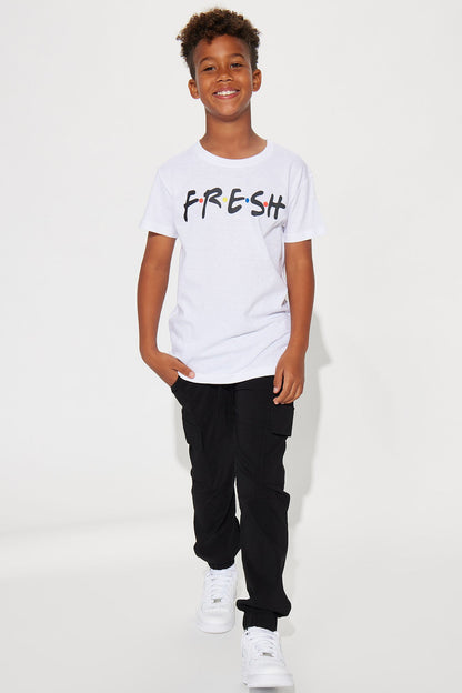 Mini So Fresh Short Sleeve Tee - White