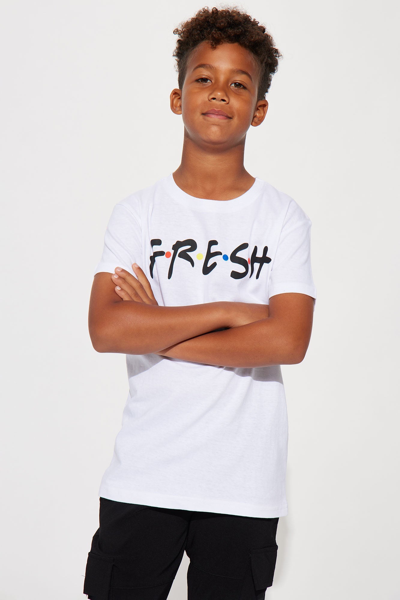 Mini So Fresh Short Sleeve Tee - White
