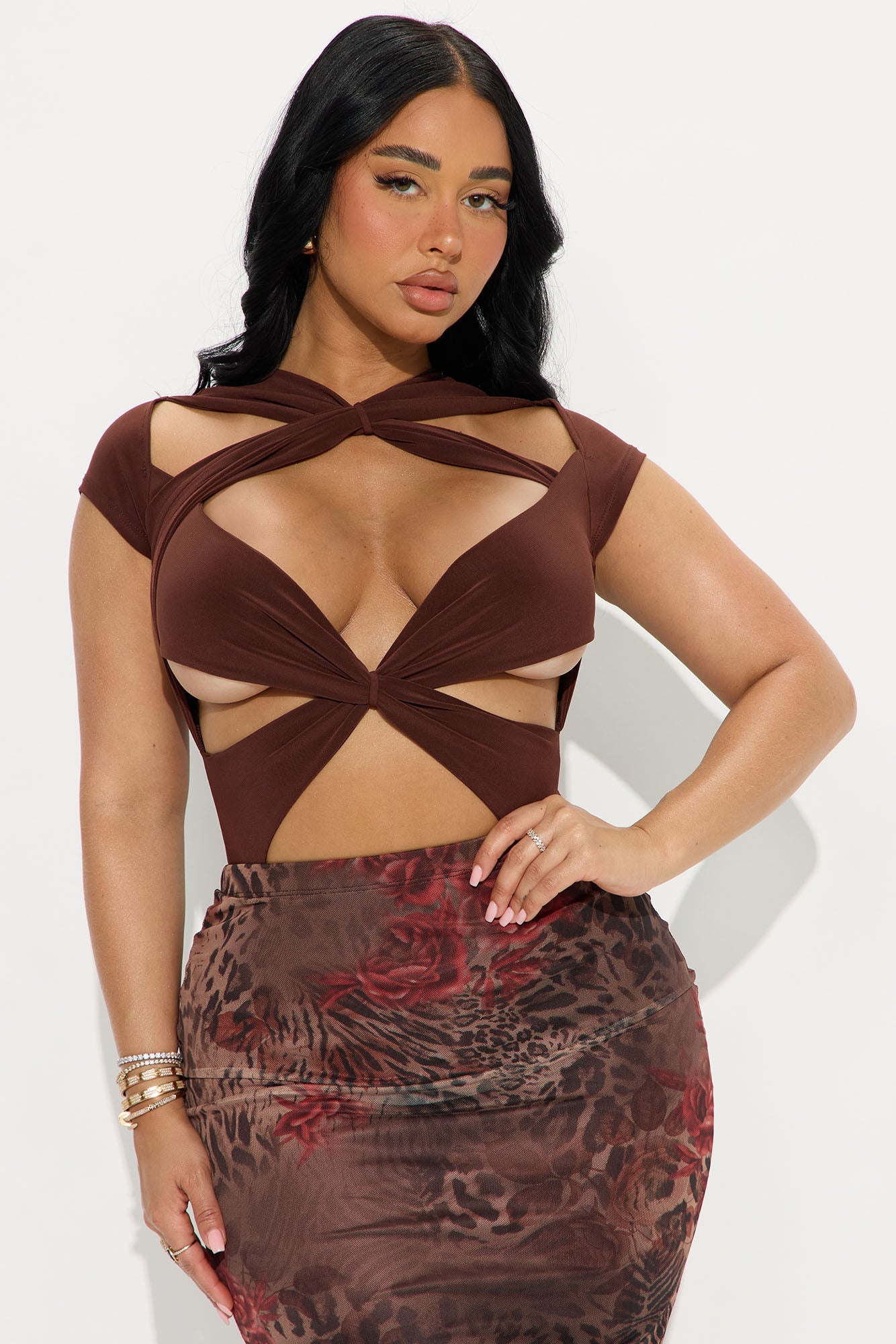 Never Too Much Bodysuit - Chocolate