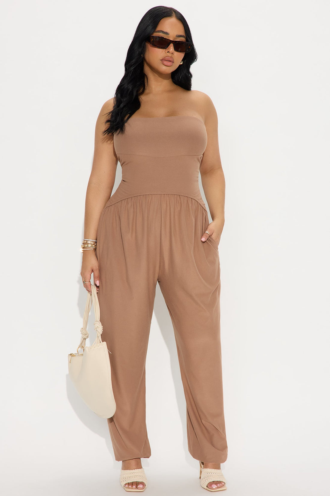 Jasmine Jumpsuit - Mocha