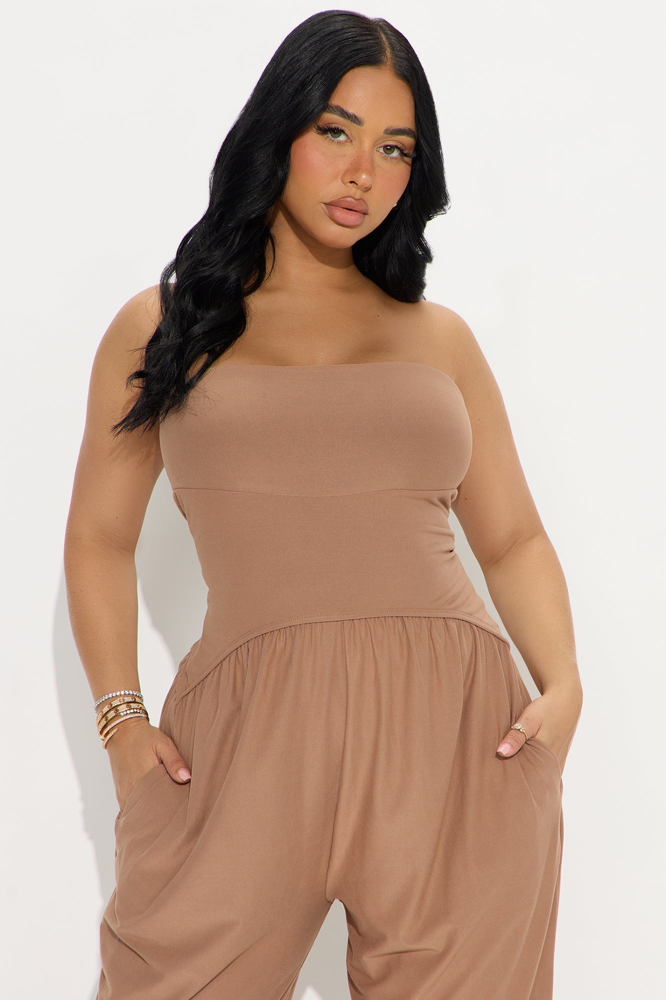 Jasmine Jumpsuit - Mocha