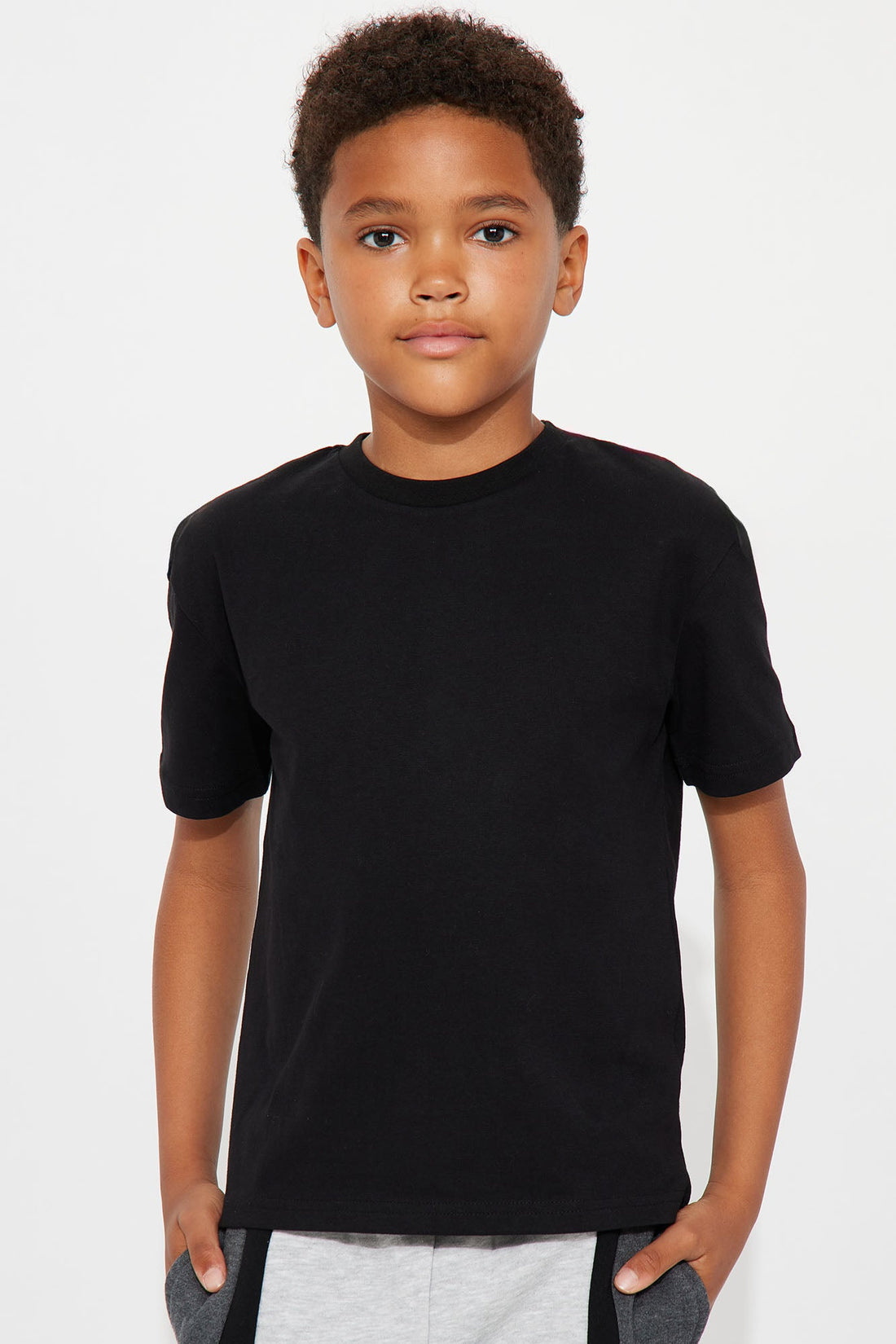 Mini FN Essential Crew Tees 3 Pack - Black