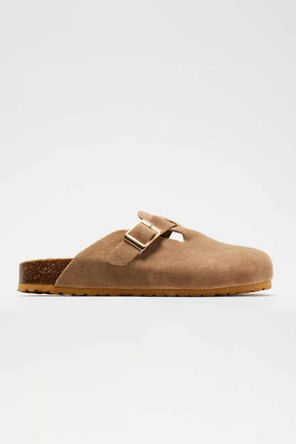 New Mood Mules - Taupe