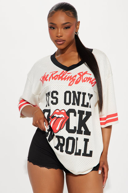 The Rolling Stones Jersey Tee - Cream