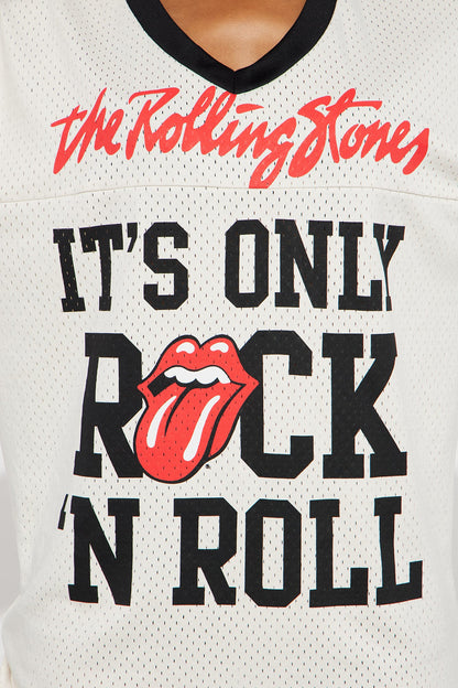 The Rolling Stones Jersey Tee - Cream