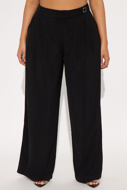 By Your Side Trouser - Black