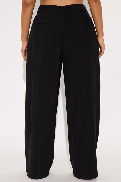By Your Side Trouser - Black