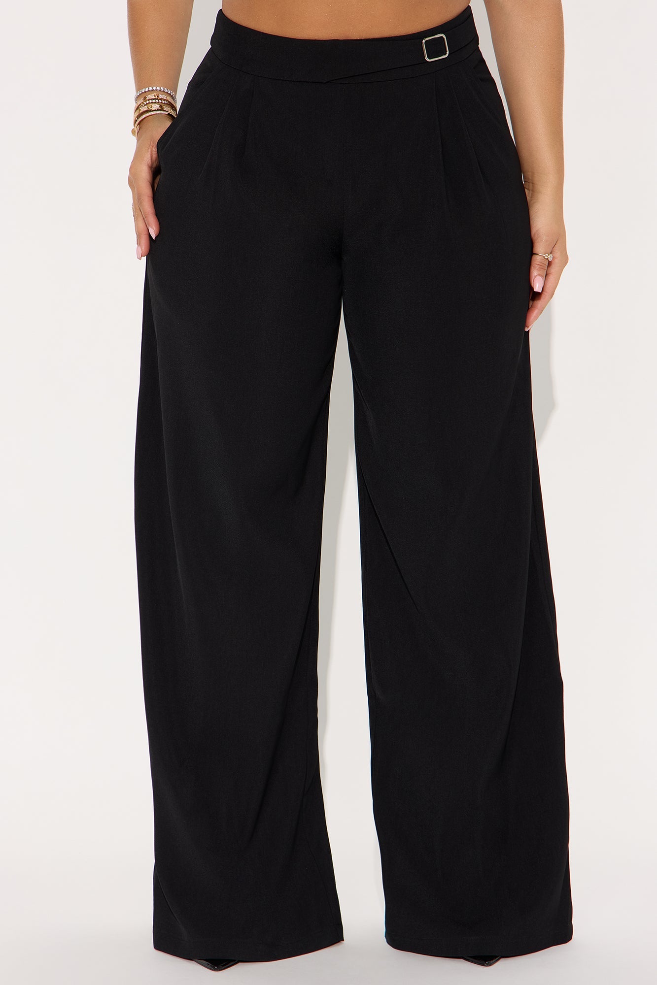 By Your Side Trouser - Black