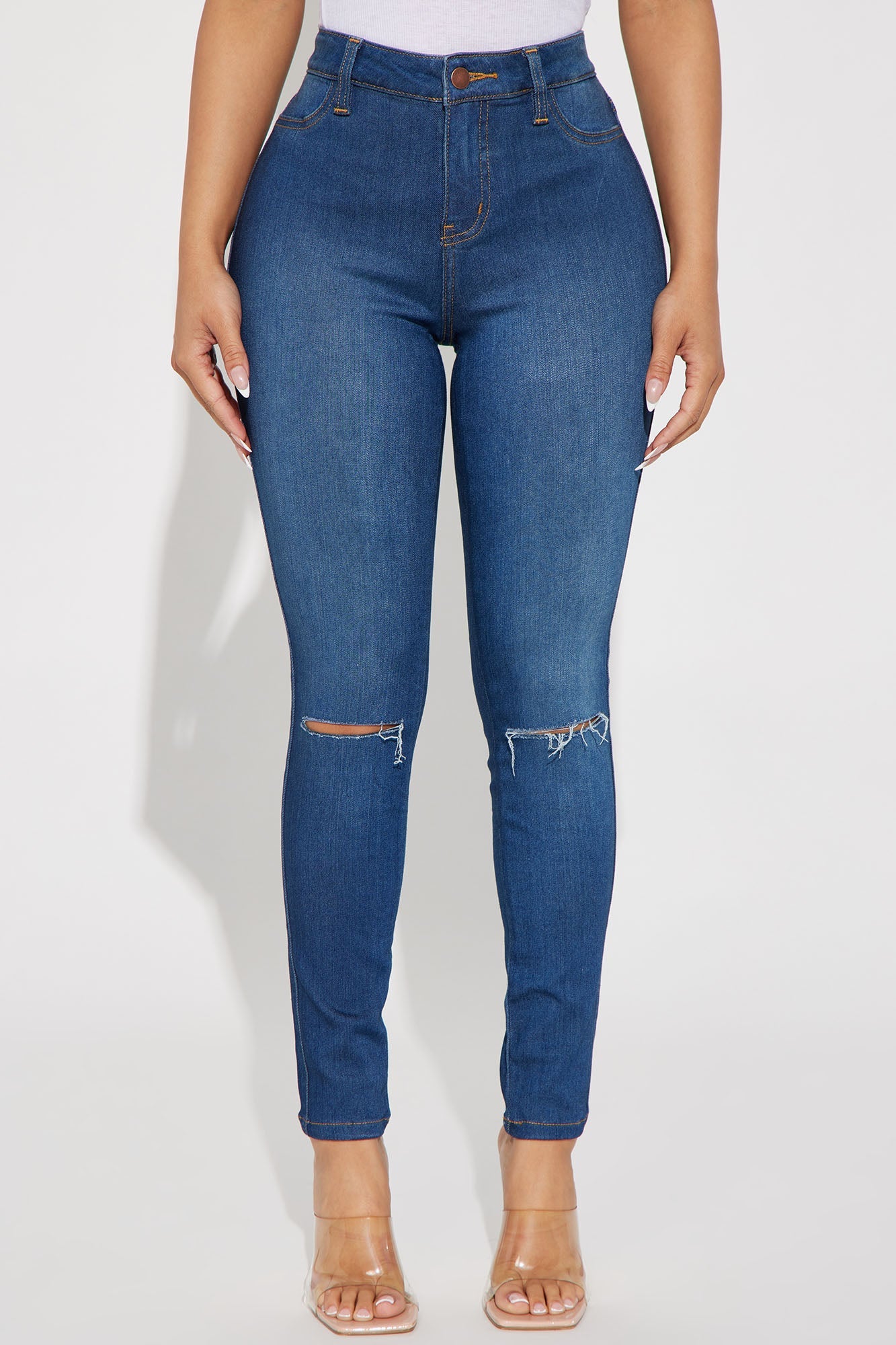 Petite Canopy Jeans - Medium Wash