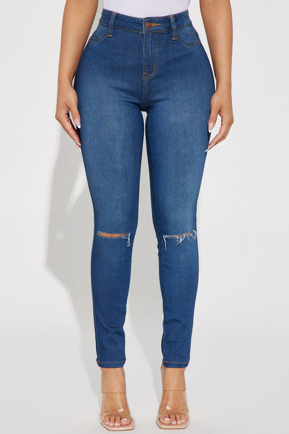 Petite Canopy Jeans - Medium Wash