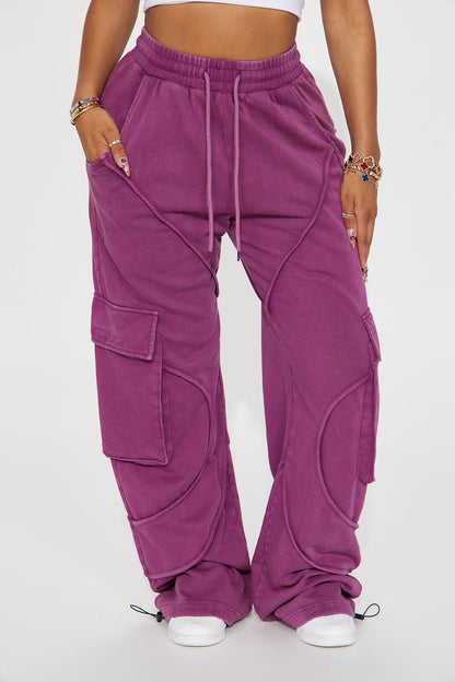 Cozy and Cute Lounge Pant - Purple