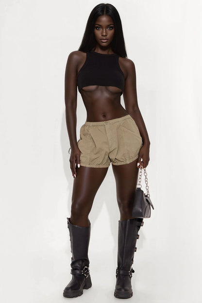 Tulsey Bubble Short - Olive