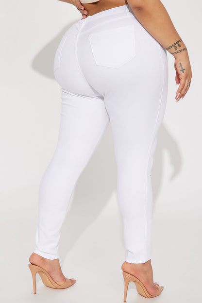 Tall Canopy Jeans - White