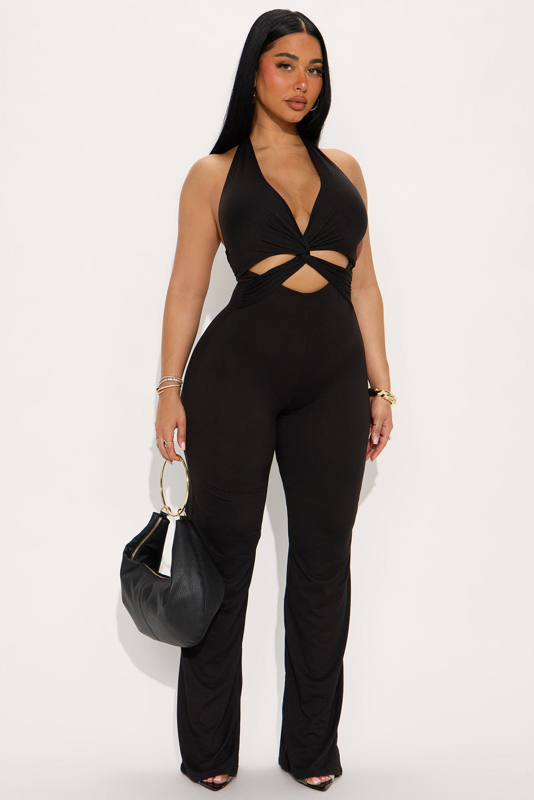 Mixed Emotions Jumpsuit - Black