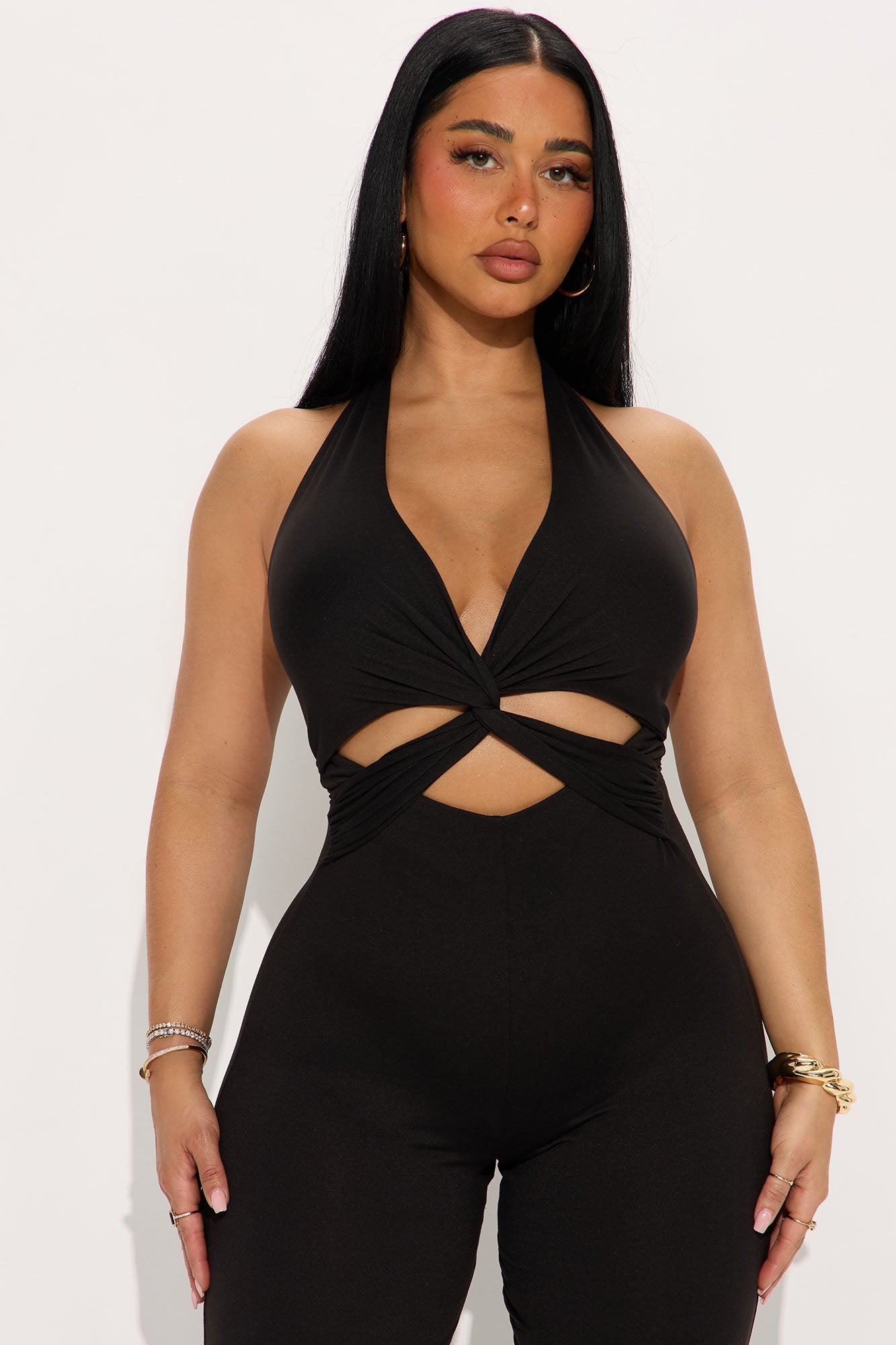 Mixed Emotions Jumpsuit - Black