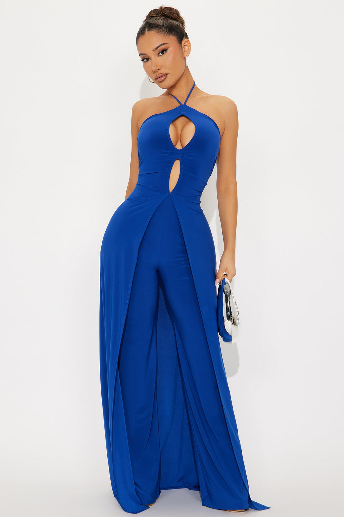 Liana Straight Leg Jumpsuit - Royal