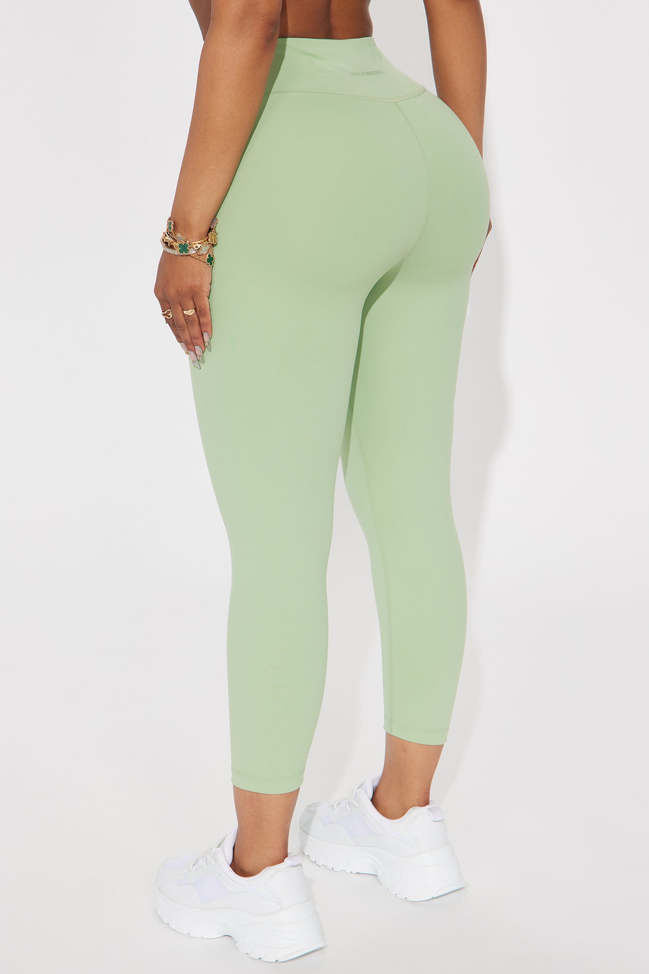 Flexibility Super Soft Capri Active Legging - Sage