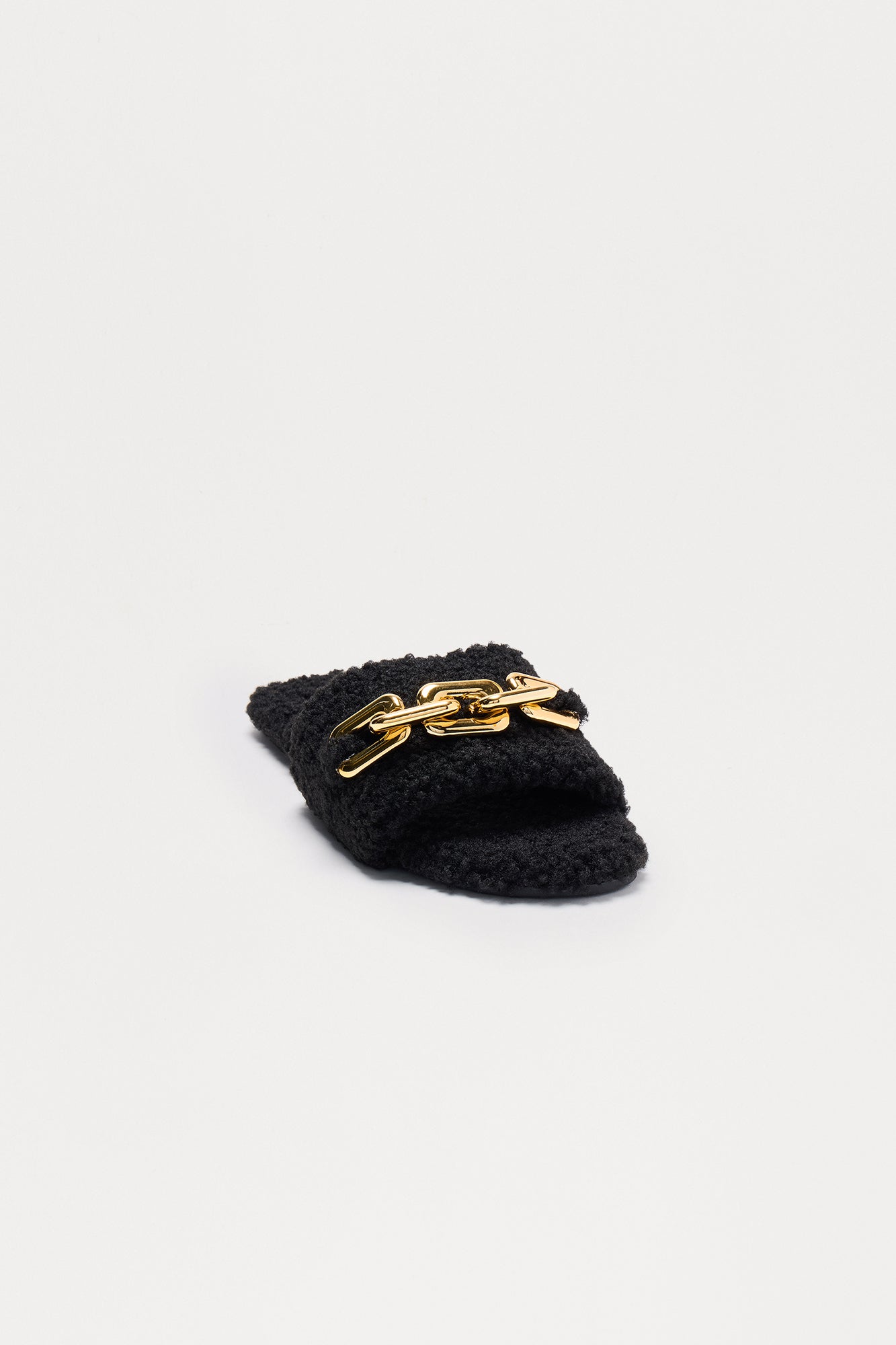 Grady Sherpa Hardware Sandals - Black