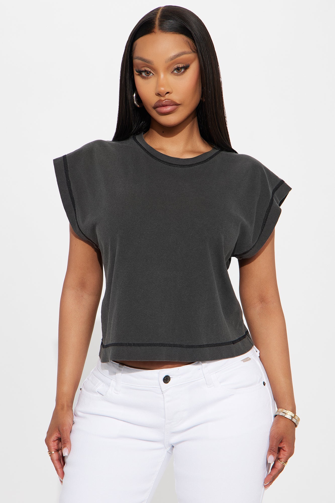 True Exception Crew Neck Tee - Black