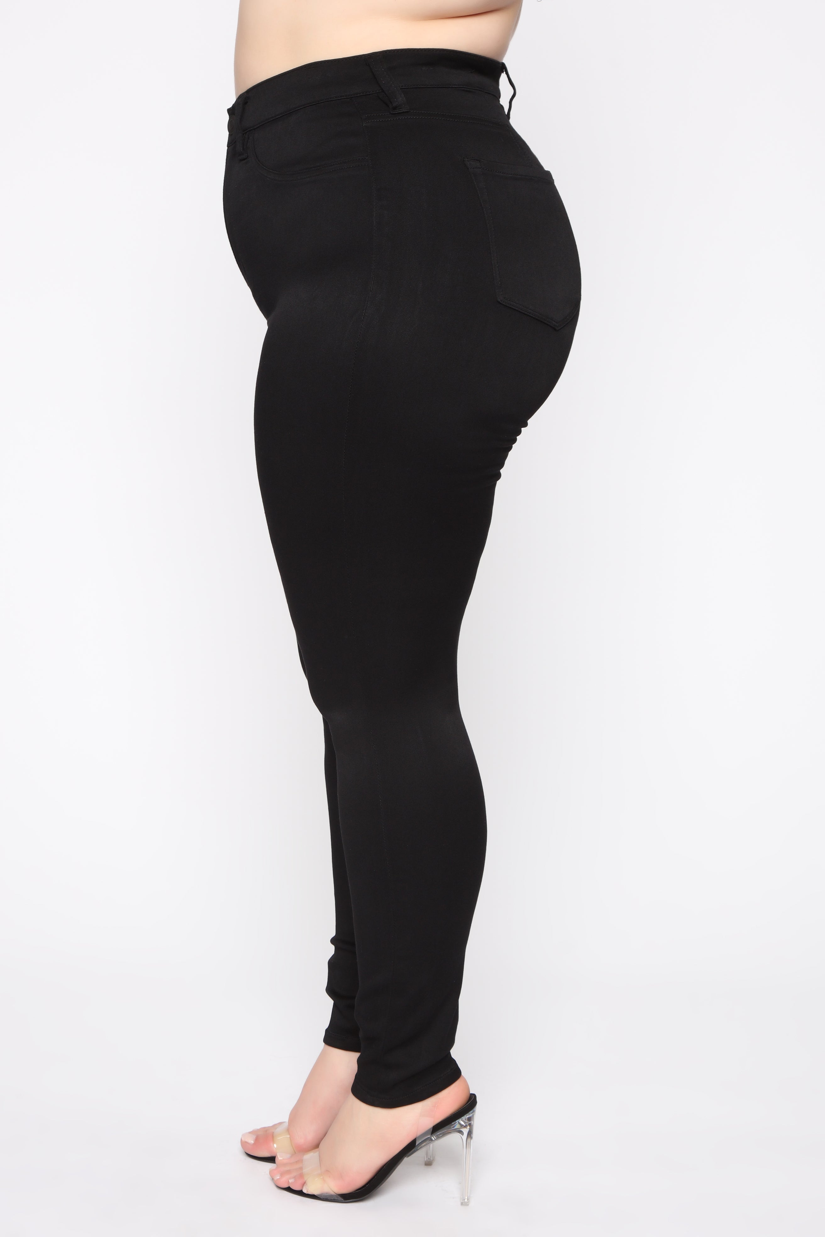 Eva Super Soft Curvy Skinny Jean - Black