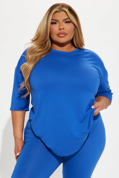 Weekend Vibes Legging Set - Royal