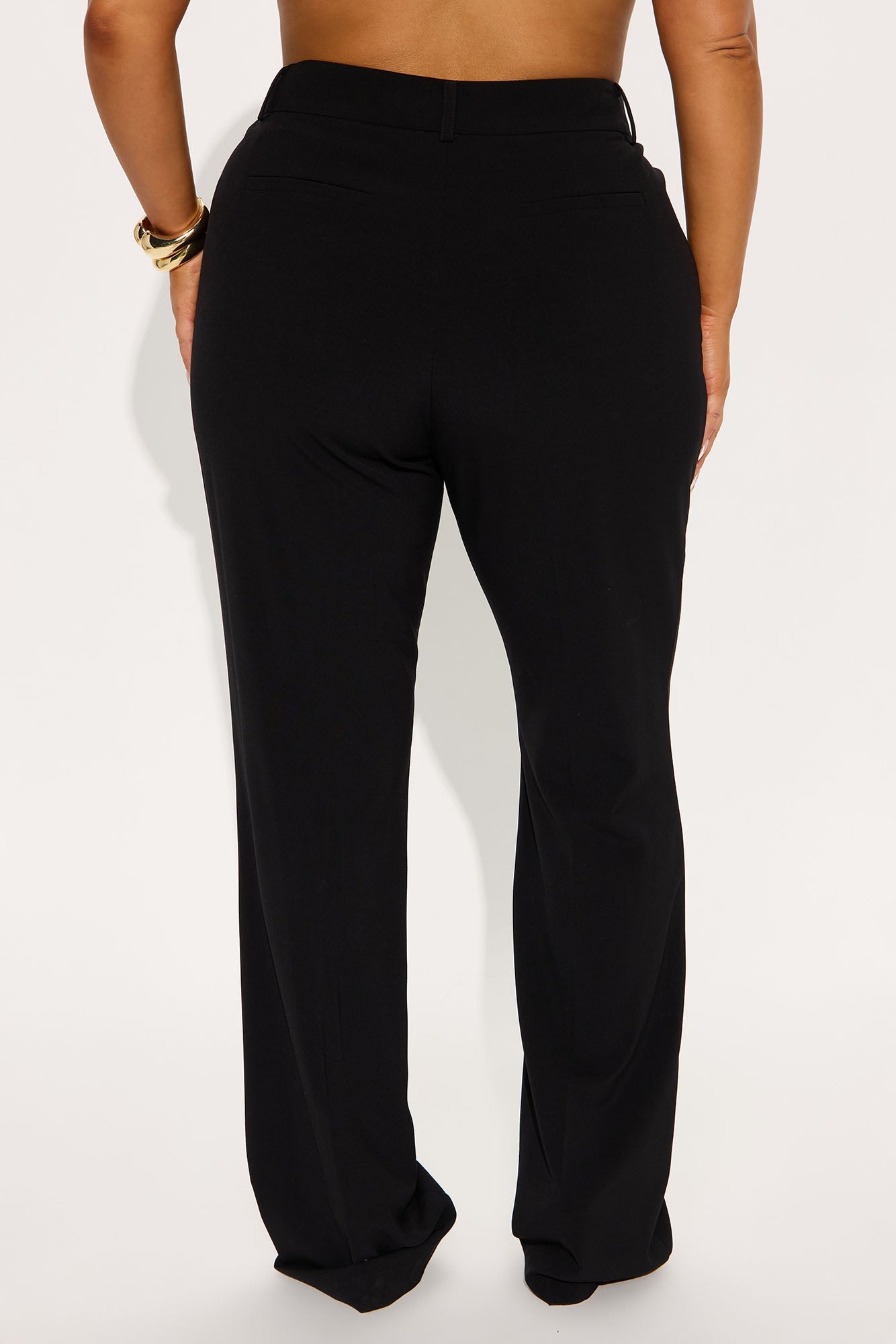Tall Tasha Dressy High Rise Pants - Black