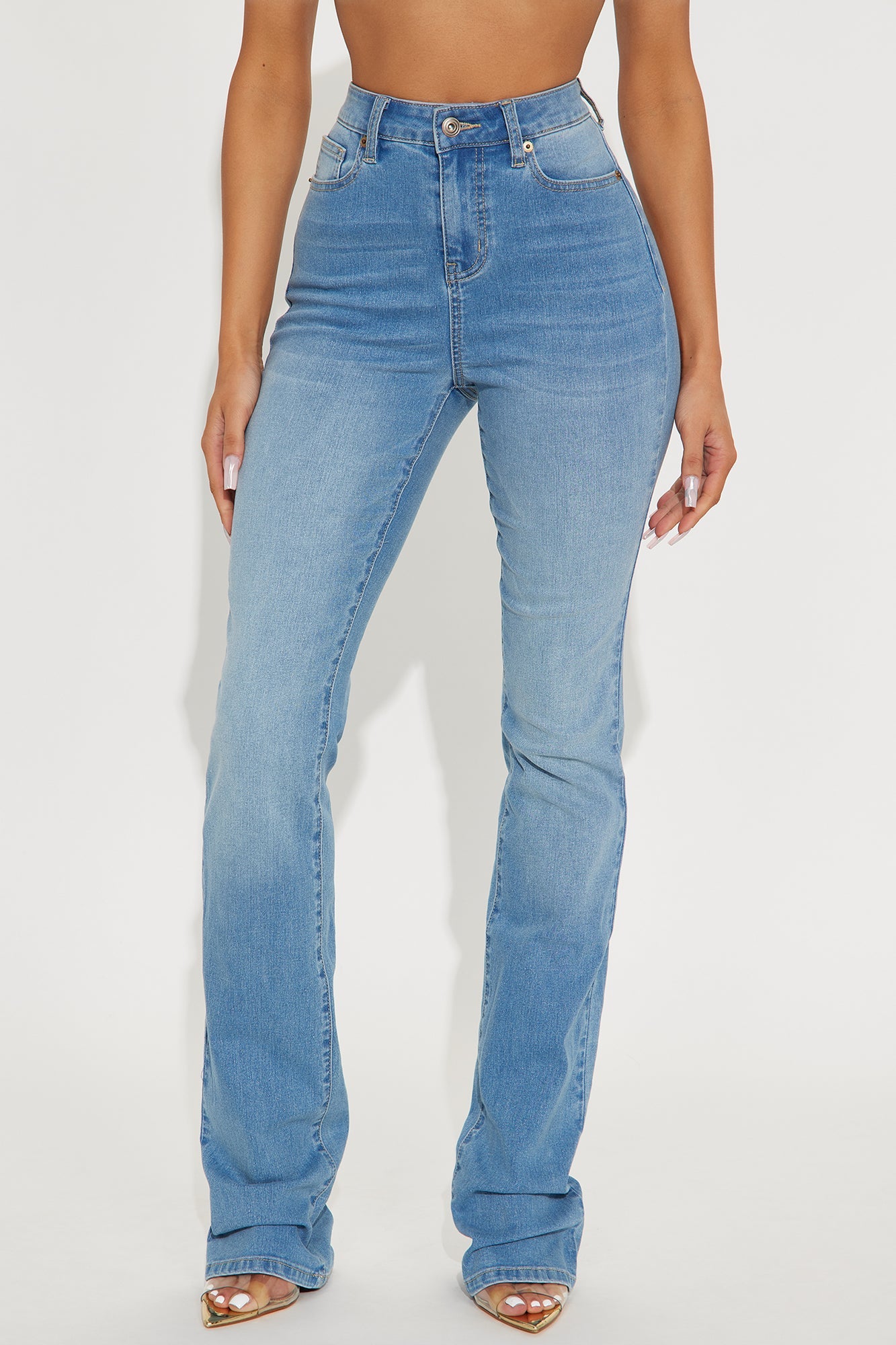 Tall Houston Curvy Stretch Bootcut Jean - Medium Wash
