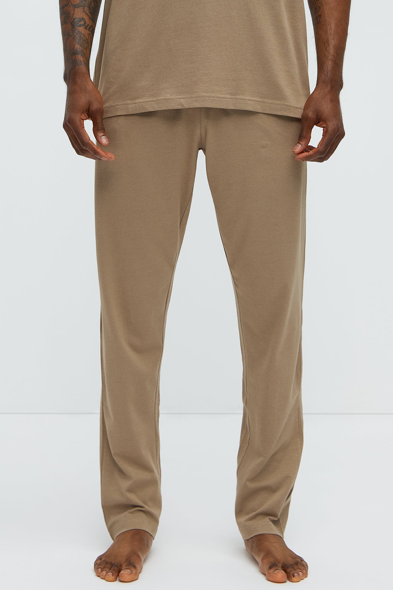Essential Modal Lounge Pants - Taupe