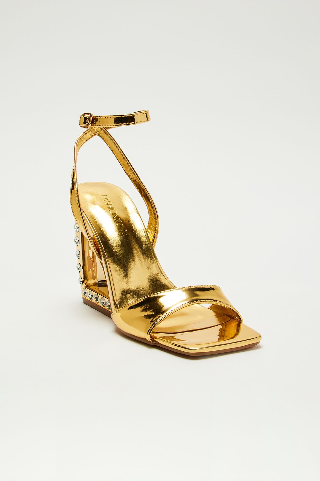 Midnight Muse Wedges - Gold