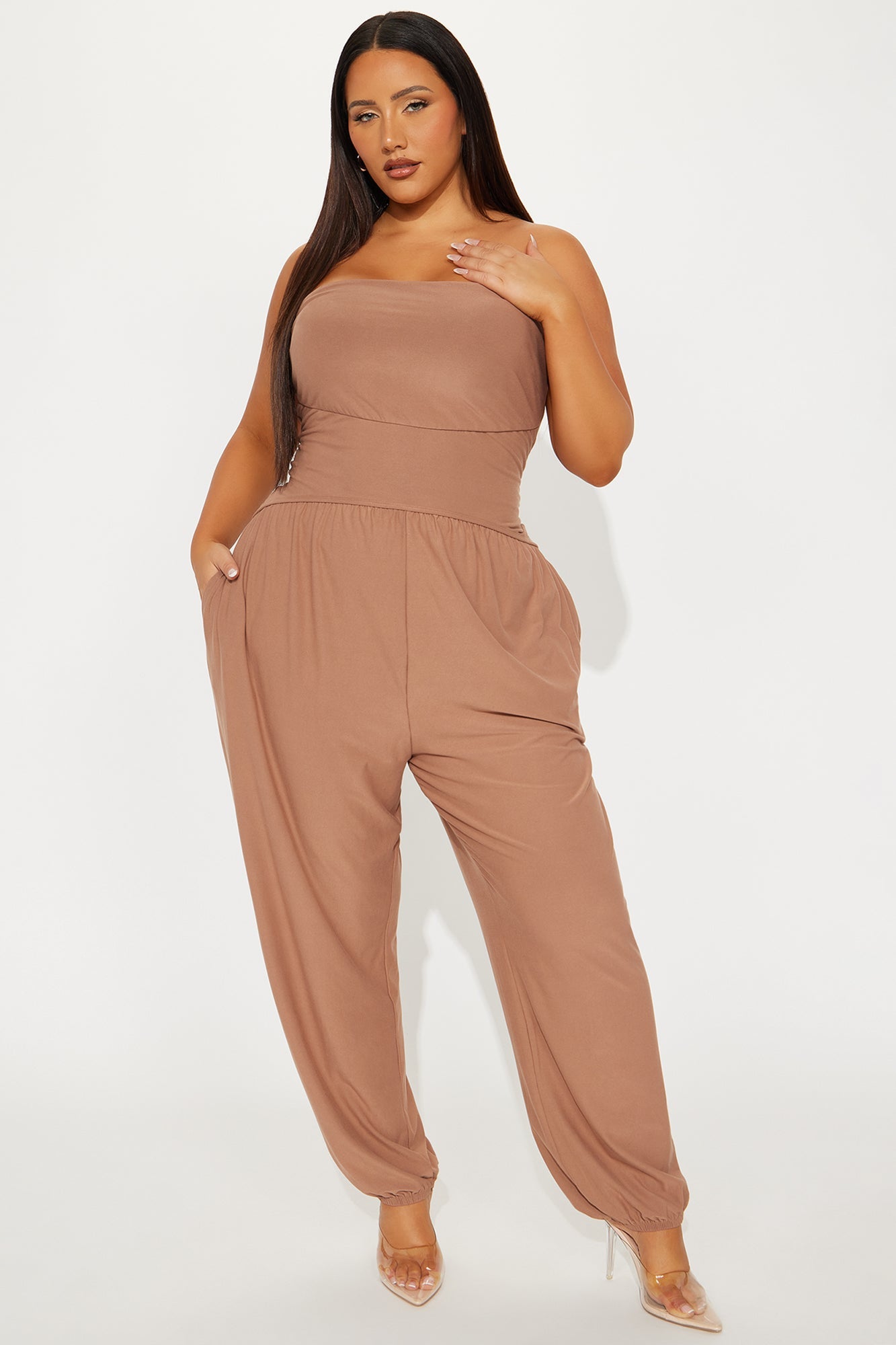 Jasmine Jumpsuit - Mocha