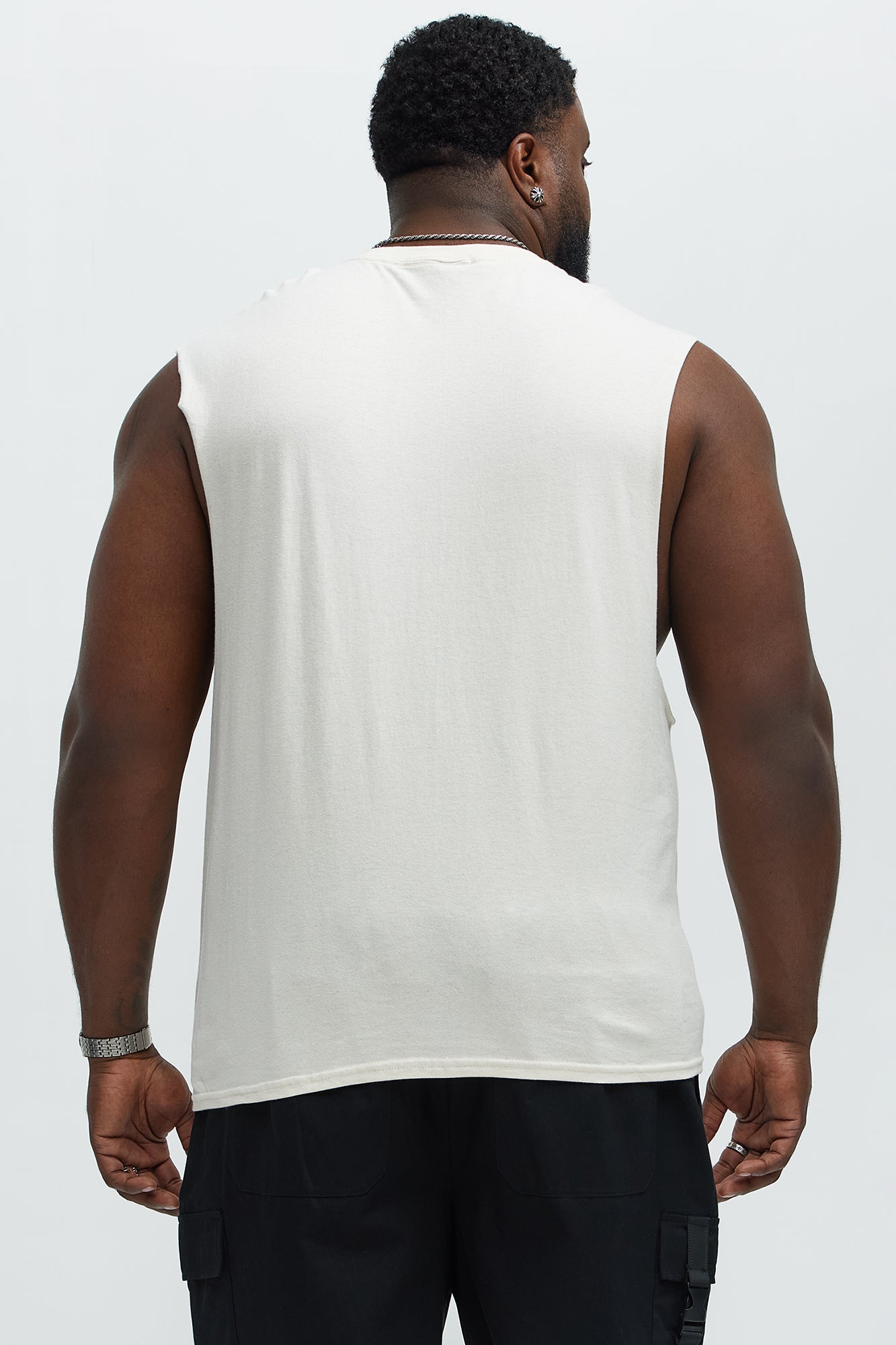 Western Skies Muscle Tee - Natural