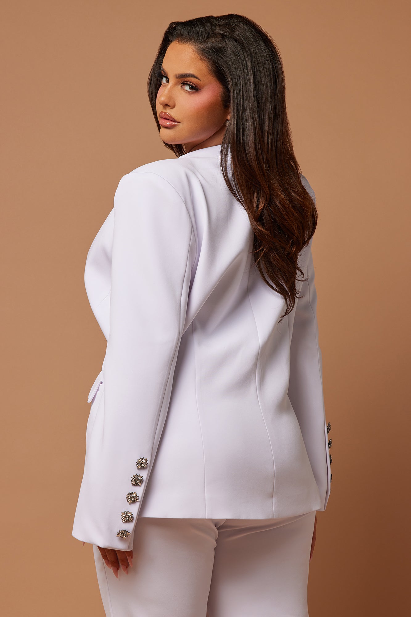 Athena Blazer - White