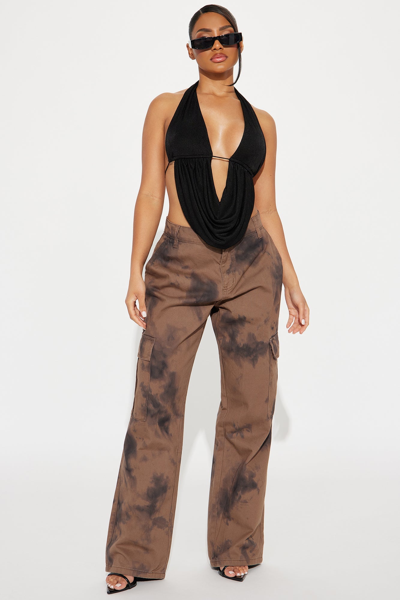 Party On Halter Top - Black