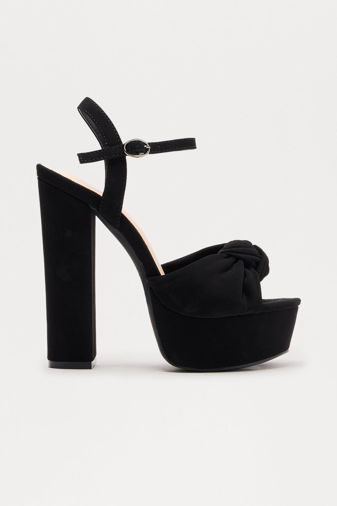 Weekend Fit Platform Heels - Black