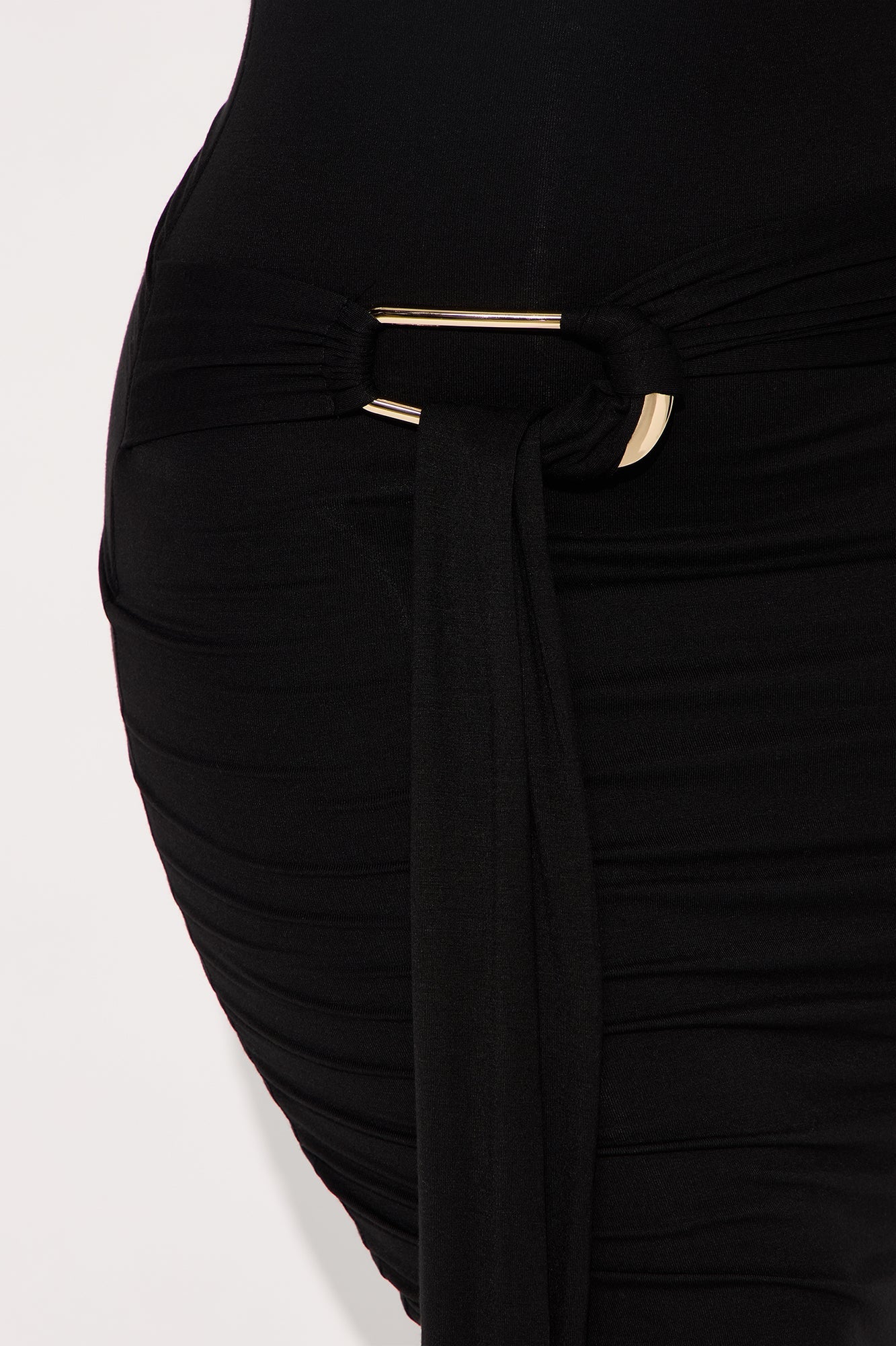 My Favorite Part Halter Maxi Dress - Black