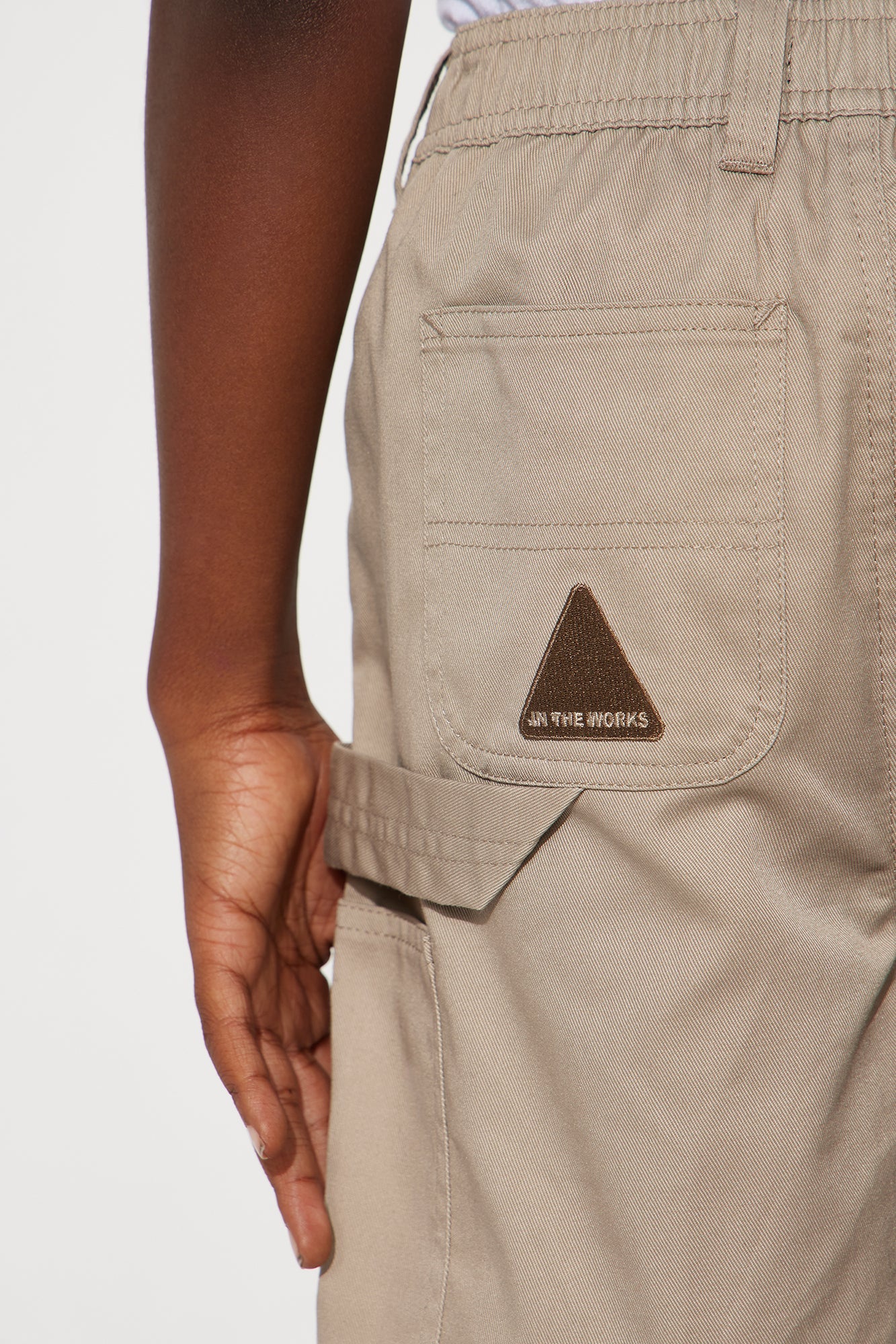 Mini In The Works Relaxed Short - Stone